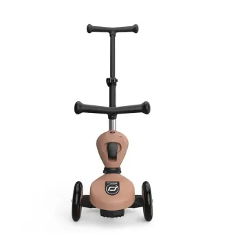 Scoot & Ride Highwaykick 1 Push & Go Mocha mit Safety Pad